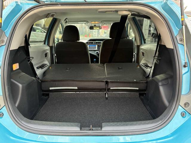 アクア Ｓ　１オーナー　禁煙　ユーザー買取車　スマートキー　純正ナビ　ＴＶ　Ｂｌｕｅｔｏｏｔｈ　オートエアコン　プッシュスタート（21枚目）