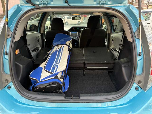 アクア Ｓ　１オーナー　禁煙　ユーザー買取車　スマートキー　純正ナビ　ＴＶ　Ｂｌｕｅｔｏｏｔｈ　オートエアコン　プッシュスタート（23枚目）