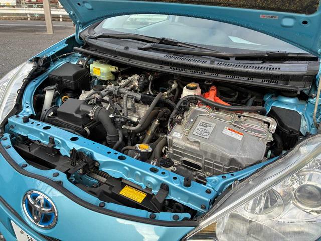 アクア Ｓ　１オーナー　禁煙　ユーザー買取車　スマートキー　純正ナビ　ＴＶ　Ｂｌｕｅｔｏｏｔｈ　オートエアコン　プッシュスタート（27枚目）