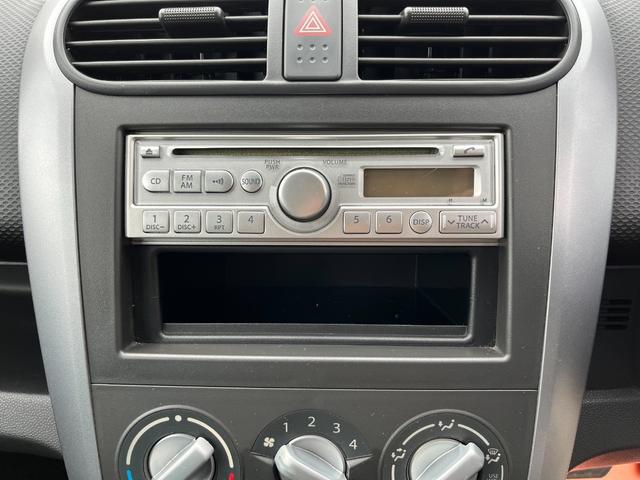 オーディオは、ＣＤ／ＦＭ・ＡＭラジオ付