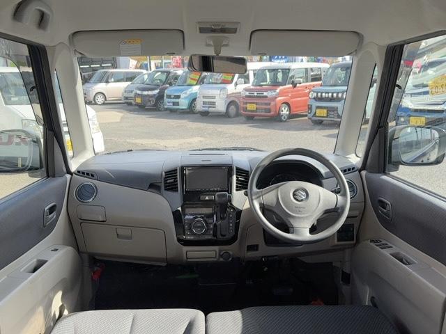 パレット Ｔ　スマートキー　プッシュスタート　ドアバイザー　電動格納ミラー　社外ナビ　ワンセグＴＶ　ＣＤ／ＦＭ・ＡＭラジオ　ＥＴＣ　純正アルミ　両側電動スライドドア　フォグランプ　ＨＩＤヘッドライト（12枚目）