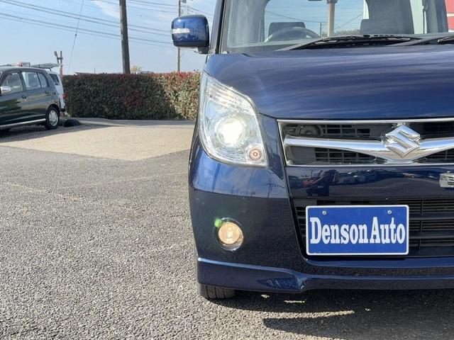 パレット Ｔ　スマートキー　プッシュスタート　ドアバイザー　電動格納ミラー　社外ナビ　ワンセグＴＶ　ＣＤ／ＦＭ・ＡＭラジオ　ＥＴＣ　純正アルミ　両側電動スライドドア　フォグランプ　ＨＩＤヘッドライト（53枚目）