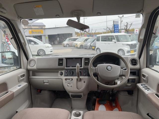 エブリイ ジョインターボ　キーレス　電動格納ミラー　社外ナビ　ワンセグＴＶ　ＣＤ／ＦＭ・ＡＭラジオ　　両側スライドドア（12枚目）