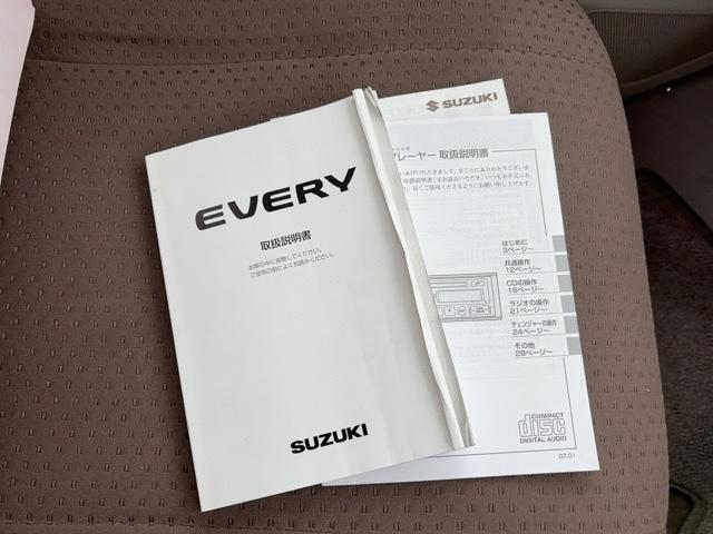 エブリイ ジョインターボ　キーレス　電動格納ミラー　社外ナビ　ワンセグＴＶ　ＣＤ／ＦＭ・ＡＭラジオ　　両側スライドドア（22枚目）