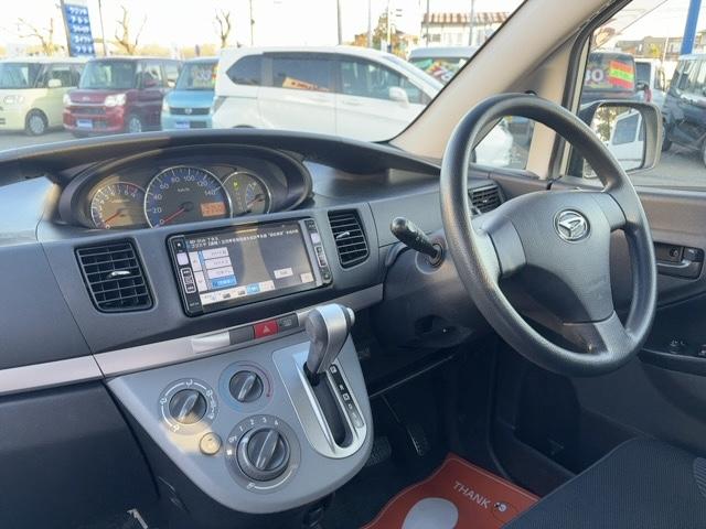 ムーヴ Ｘ　ＶＳ　キーレス　電動格納ウインカー付ドアミラー　ドアバイザー　社外ナビ　ＴＶ　ＣＤ・ＤＶＤ／ＦＭ・ＡＭラジオ　フォグランプ　純正アルミ（47枚目）