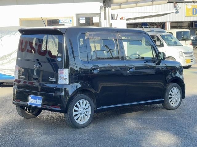 ムーヴコンテ カスタム　Ｘ　純正アルミ　ドアバイザー　電動格納ウインカー付ミラー　フォグランプ　キーレス　社外ＣＤ．ラジオ　スペアタイヤ（10枚目）