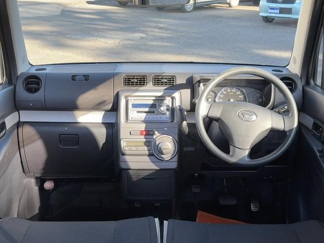 ムーヴコンテ カスタム　Ｘ　純正アルミ　ドアバイザー　電動格納ウインカー付ミラー　フォグランプ　キーレス　社外ＣＤ．ラジオ　スペアタイヤ（13枚目）