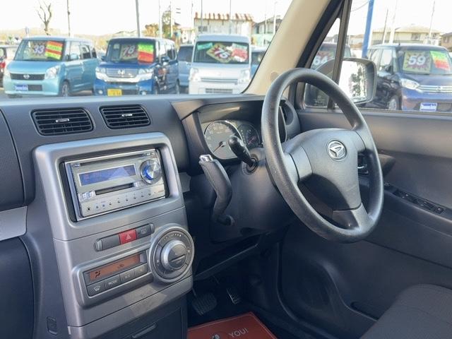 ムーヴコンテ カスタム　Ｘ　純正アルミ　ドアバイザー　電動格納ウインカー付ミラー　フォグランプ　キーレス　社外ＣＤ．ラジオ　スペアタイヤ（43枚目）