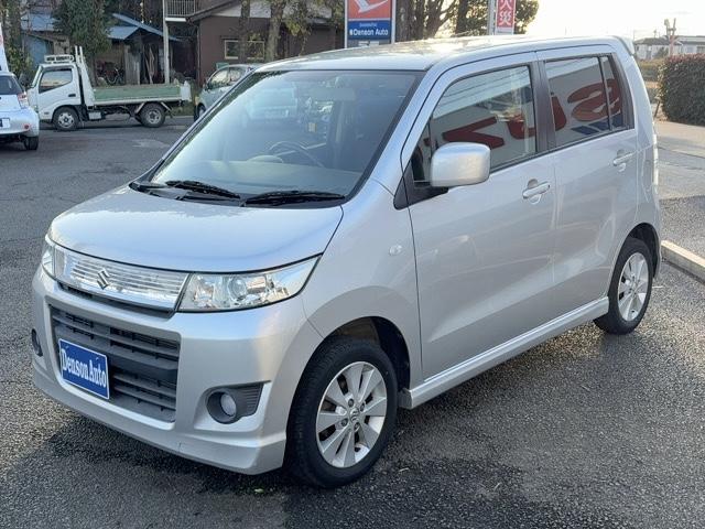 ワゴンＲスティングレー Ｘ　プッシュスタート　スマートキー　電動格納ミラー　ＨＩＤヘッドライト　フォグランプ　純正アルミ（6枚目）