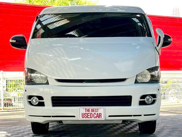 ハイエースバン ロングワイドスーパーＧＬ　８人乗り・車中泊・ナビ・後席モニター・ＥＴＣ（2枚目）