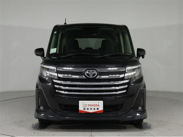 ルーミー カスタムＧ－Ｔ　トヨタ認定中古車　禁煙　ワンオーナー　９インチ純正ナビ　フルセグＴＶ　バックカメラ　ＥＴＣ２．０　ドライブレコーダー　両側パワースライドドア　１５インチ純正アルミホイール　自動（衝突被害軽減）ブレーキ（6枚目）