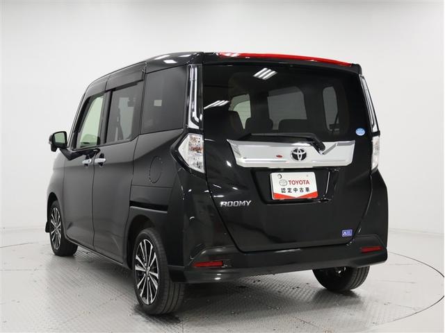 ルーミー カスタムＧ－Ｔ　トヨタ認定中古車　禁煙　ワンオーナー　純正ナビ　ＥＴＣ　パノラミックビューモニター　前後ドライブレコーダー　コーナーセンサー　自動（衝突被害軽減）ブレーキ　スマートキー　レーダークルーズコントロール（2枚目）