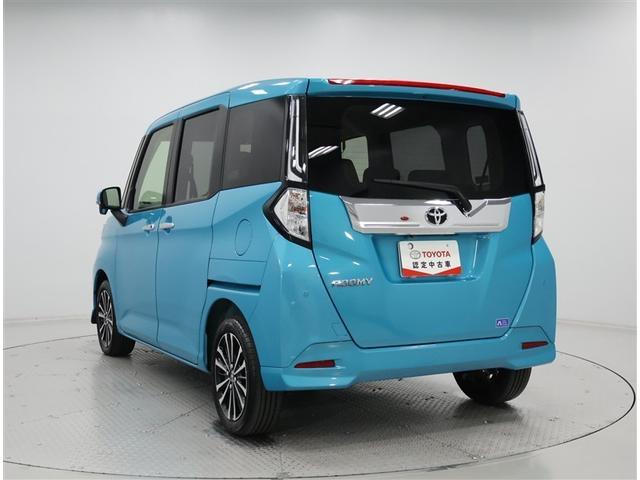 ルーミー カスタムG-T トヨタ認定中古車 禁煙 ワンオーナー パノラミックビューモニター ディスプレイオーディオ ETC LEDヘッドライト 両側パワースライドドア クリアランスソナー 自動(衝突被害軽減)ブレーキ(2枚目)