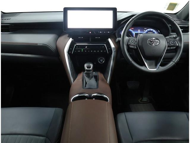 ハリアー G トヨタ認定中古車 ワンオーナー デジタルインナーミラー 純正DAナビ フルセグTV バックカメラ ETC 前後ドラレコ ブラインドスポットモニター パワーバックドア 自動(衝突被害軽減)ブレーキ(3枚目)