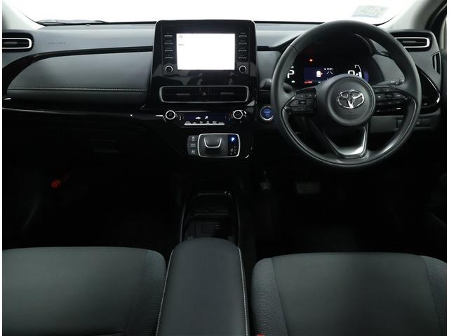 アクア G トヨタ認定中古車 禁煙 ワンオーナー 純正DAナビ ETC 前後ドライブレコーダー クリアランスソナー スマートキー LEDヘッドライト 1500W電源 自動(衝突被害軽減)ブレーキ(3枚目)