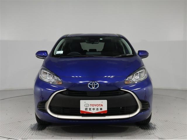 アクア G トヨタ認定中古車 禁煙 ワンオーナー 純正DAナビ ETC 前後ドライブレコーダー クリアランスソナー スマートキー LEDヘッドライト 1500W電源 自動(衝突被害軽減)ブレーキ(6枚目)
