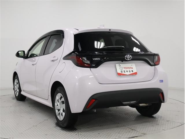 ヤリス Ｘ　トヨタ認定中古車　ワンオーナー　純正ＤＡナビ　フルセグＴＶ　バックカメラ　前後ドライブレコーダー　キーレスエントリー　クリアランスソナー　自動（衝突被害軽減）ブレーキ（2枚目）