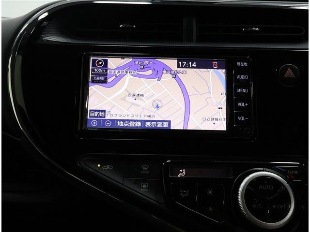 アクア Sスタイルブラック トヨタ認定中古車 ワンオーナー パノラミックビューモニター 純正ナビ ETC 前後ドライブレコーダー シートヒーター スマートキー LEDヘッドライト アルミホイール 自動(衝突被害軽減)ブレーキ(7枚目)