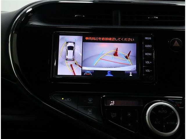 アクア Sスタイルブラック トヨタ認定中古車 ワンオーナー パノラミックビューモニター 純正ナビ ETC 前後ドライブレコーダー シートヒーター スマートキー LEDヘッドライト アルミホイール 自動(衝突被害軽減)ブレーキ(8枚目)