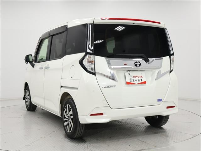 ルーミー カスタムG トヨタ認定中古車 禁煙 ワンオーナー 9インチ純正ナビ フルセグTV バックカメラ ETC2.0 前後ドライブレコーダー LEDヘッドライト 両側パワースライドドア 自動(衝突被害軽減)ブレーキ(2枚目)