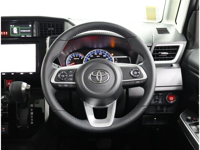 ルーミー カスタムG トヨタ認定中古車 禁煙 ワンオーナー 9インチ純正ナビ フルセグTV バックカメラ ETC2.0 前後ドライブレコーダー LEDヘッドライト 両側パワースライドドア 自動(衝突被害軽減)ブレーキ(4枚目)