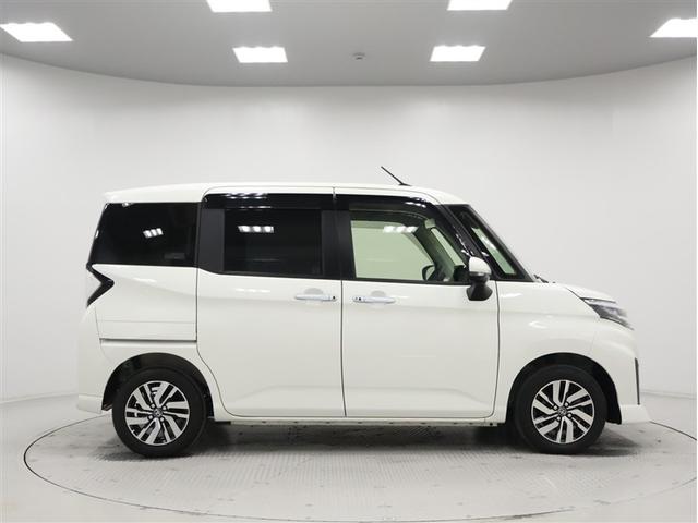 ルーミー カスタムG トヨタ認定中古車 禁煙 ワンオーナー 9インチ純正ナビ フルセグTV バックカメラ ETC2.0 前後ドライブレコーダー LEDヘッドライト 両側パワースライドドア 自動(衝突被害軽減)ブレーキ(6枚目)