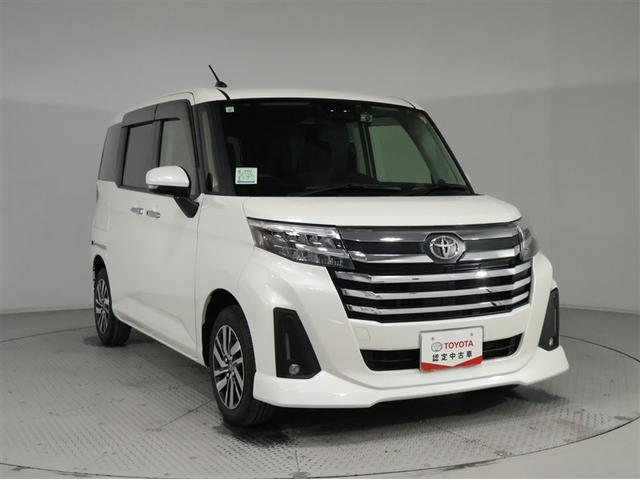ルーミー カスタムG トヨタ認定中古車 禁煙 ワンオーナー 9インチ純正ナビ フルセグTV バックカメラ ETC2.0 前後ドライブレコーダー LEDヘッドライト 両側パワースライドドア 自動(衝突被害軽減)ブレーキ(10枚目)