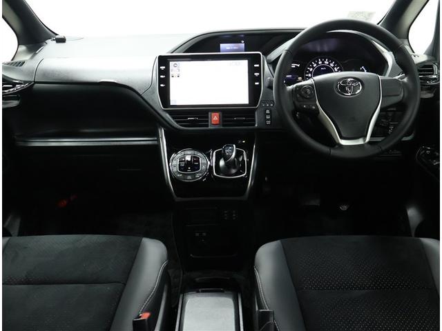 ヴォクシー ハイブリッドＺＳ　煌ＩＩＩ　トヨタ認定中古車　ワンオーナー　１０インチ純正ナビ　フルセグＴＶ　バックカメラ　ＥＴＣ２．０　クリアランスソナー　両側パワースライドドア　シートヒーター　自動（衝突被害軽減）ブレーキ（3枚目）