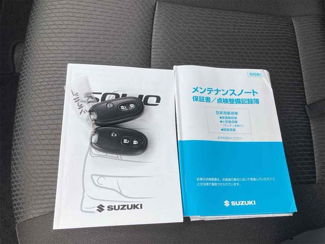 ソリオ Ｇ　ＥＴＣ　バックカメラ　ナビ　ＴＶ　両側スライド・片側電動　スマートキー　電動格納ミラー　ＣＶＴ　ＣＤ　ＵＳＢ　記録簿　盗難防止システム　衝突安全ボディ　ＡＢＳ　エアコン　パワーステアリング（22枚目）