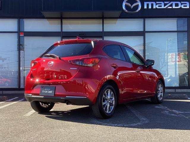 ＭＡＺＤＡ２ １．５　１５Ｓ　サンリット　シトラス　グレージュ内装　３６０°カメラ　前後ブレーキアシスト（18枚目）