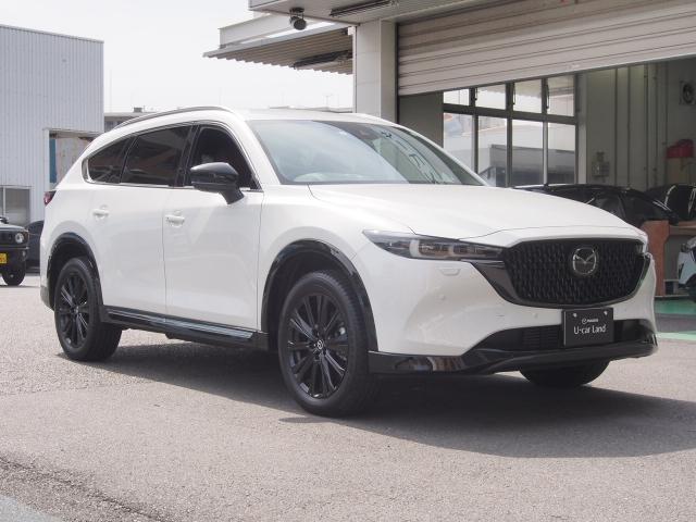 ＣＸ－８ ＸＤスポーツアピアランス　ＡＷＤ　６人乗り　当社元試乗車　スムースレザー（レッド）　ＢＯＳＥサウンド　ルーフレール　シートベンチレーション　ハンズフリーパワーリフトゲート　１０．２５ｉｎｃｈディスプレイ　３６０度ビューモニター　禁煙（8枚目）