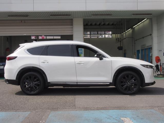 ＣＸ－８ ＸＤスポーツアピアランス　ＡＷＤ　６人乗り　当社元試乗車　スムースレザー（レッド）　ＢＯＳＥサウンド　ルーフレール　シートベンチレーション　ハンズフリーパワーリフトゲート　１０．２５ｉｎｃｈディスプレイ　３６０度ビューモニター　禁煙（9枚目）