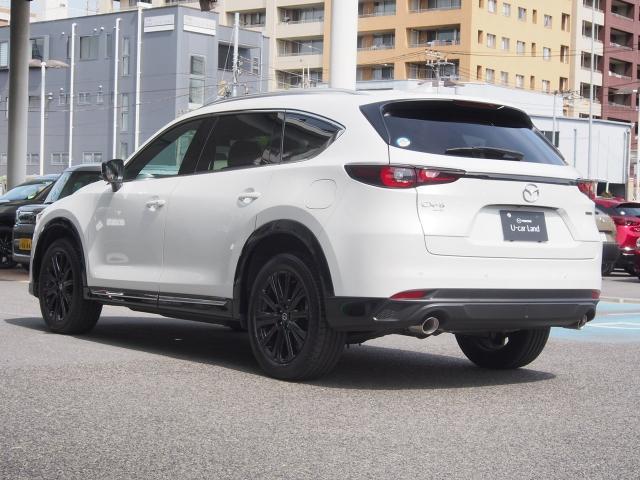 ＣＸ－８ ＸＤスポーツアピアランス　ＡＷＤ　６人乗り　当社元試乗車　スムースレザー（レッド）　ＢＯＳＥサウンド　ルーフレール　シートベンチレーション　ハンズフリーパワーリフトゲート　１０．２５ｉｎｃｈディスプレイ　３６０度ビューモニター　禁煙（12枚目）