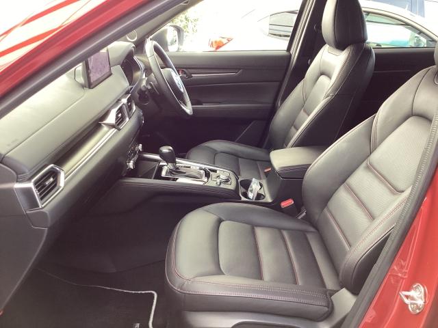 CX-5 2.5 25S スポーツ アピアランス ETC ナビ 360度カメラ MRCC BSM 追従走行 DSC 地デジ 本革 LEDヘッドライト ETC車載器 Pシート BTオーディオ オートエアコン ミュージックプレイヤー接続可 メモリーナビ(8枚目)