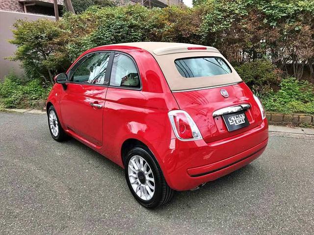 ５００Ｃ １．２　ポップ　ベージュ幌電動キャンバスＴＯＰ　ナビ　ＴＶ　バックカメラ　ＥＴＣ　走行２９．５００ｋｍ　整備済　保証付　ダッシュ割れ無し（8枚目）