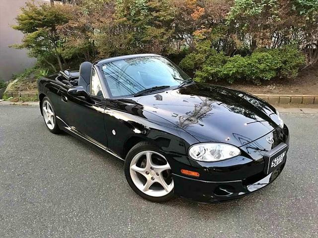 ロードスター ＳＰ　５速マニュアル　純正エアロ　純正１６インチ　ＥＴＣ　社外マフラー　車検８年７月　タイベル交換整備済（10枚目）