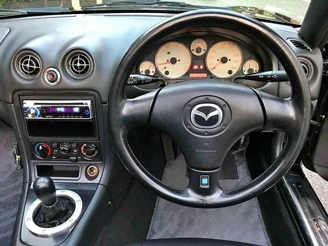 ロードスター ＳＰ　５速マニュアル　純正エアロ　純正１６インチ　ＥＴＣ　社外マフラー　車検８年７月　タイベル交換整備済（15枚目）