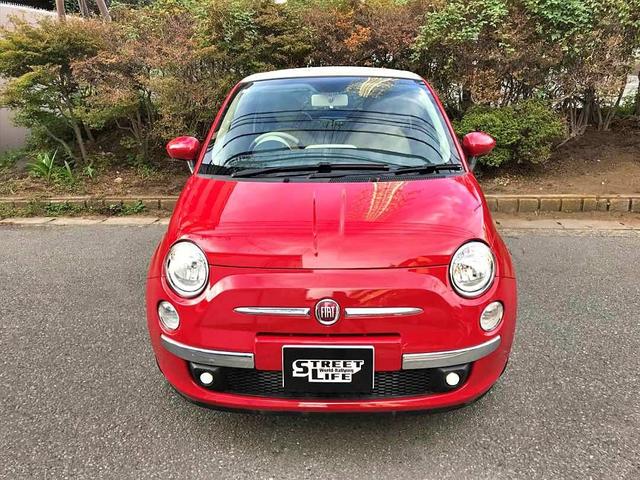 500C 1.2 ポップ 電動キャンバスTOP インダッシュナビTV ETC バックカメラ 専用シートカバー 走行4.1万km 整備済(2枚目)