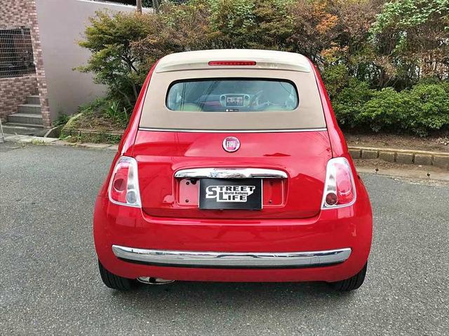 500C 1.2 ポップ 電動キャンバスTOP インダッシュナビTV ETC バックカメラ 専用シートカバー 走行4.1万km 整備済(3枚目)