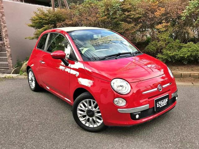 500C 1.2 ポップ 電動キャンバスTOP インダッシュナビTV ETC バックカメラ 専用シートカバー 走行4.1万km 整備済(6枚目)