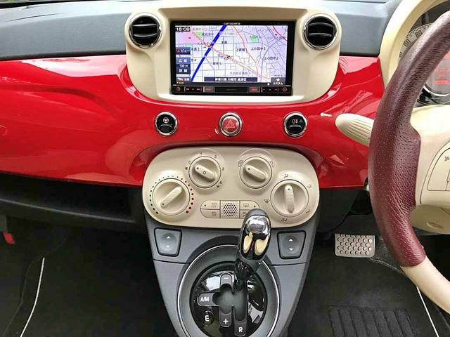 500C 1.2 ポップ 電動キャンバスTOP インダッシュナビTV ETC バックカメラ 専用シートカバー 走行4.1万km 整備済(12枚目)