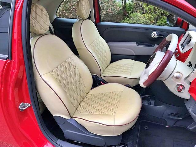 500C 1.2 ポップ 電動キャンバスTOP インダッシュナビTV ETC バックカメラ 専用シートカバー 走行4.1万km 整備済(13枚目)