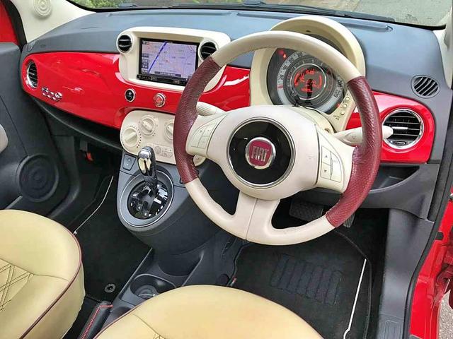 500C 1.2 ポップ 電動キャンバスTOP インダッシュナビTV ETC バックカメラ 専用シートカバー 走行4.1万km 整備済(15枚目)