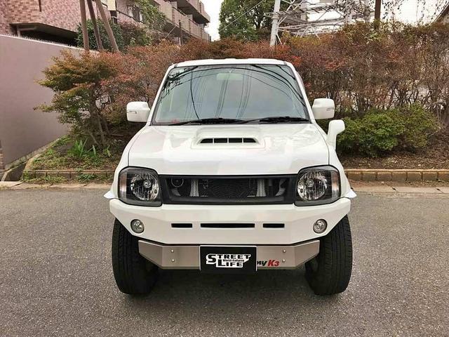 ジムニーシエラ ランドベンチャー　５速マニュアル　最終９型　リフトアップ　ショートバンパー　ラテラルロッド　社外マフラー　ナビＴＶ　ＥＴＣ　車検整備付　走行５．６万ｋｍ　社外品有（2枚目）