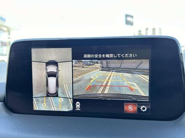 ＣＸ－８ ２．２　ＸＤ　プロアクティブ　ディーゼルターボ　７人乗り　ＢＯＳＥサウンドシステム　３６０°モニター　衝突軽減ブレーキ　シートヒーター　ＥＴＣ　ナビ　純正１９インチアルミホイール（5枚目）