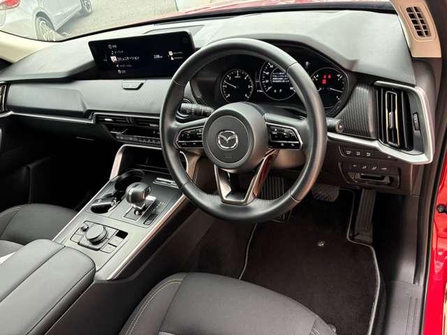 CX-60 3.3 XD Sパッケージ ディーゼルターボ ETC 電動シート 禁煙 レーダークルコン USB 地デジ DSC AW LEDヘッドライト 盗難防止装置 パワーウィンドウ エアコン バックカメラ ETC 前席シートヒーター キーレスエントリー(10枚目)