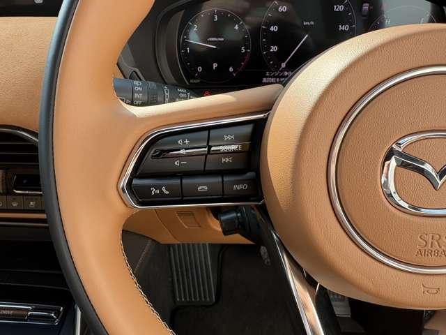 ＣＸ－８０ ３．３　ＸＤハイブリッド　プレミアム　スポーツ　ディーゼルタ　タン革内装　ＢＯＳＥサウンドシステム　３６０度　レーダークルーズ　パノラマサンルーフ　クリアランスソナー　パワーシート　衝突被害軽減システム　革シート　ＥＴＣ　シートヒーター　４ＷＤ　バックカメラ（13枚目）