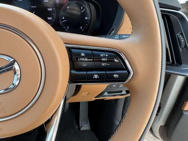 ＣＸ－８０ ３．３　ＸＤハイブリッド　プレミアム　スポーツ　ディーゼルタ　タン革内装　ＢＯＳＥサウンドシステム　３６０度　レーダークルーズ　パノラマサンルーフ　クリアランスソナー　パワーシート　衝突被害軽減システム　革シート　ＥＴＣ　シートヒーター　４ＷＤ　バックカメラ（14枚目）