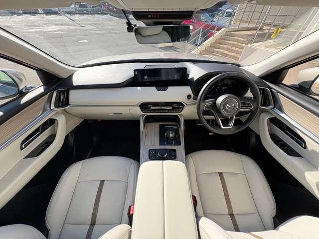 ＣＸ－６０ ３．３　ＸＤハイブリッド　エクスクルーシブ　モダン　ディーゼ　ＢＯＳＥ　前後ドラレコ　ＥＴＣ　シートベンチレーシ　衝突軽減ブレーキ　ＬＥＤライト　追従式クルコン　地上デジタル　シートエアコン　サイドカメラ　ＥＴＣ　アルミホイール　横滑り防止装置　パワーシート（18枚目）