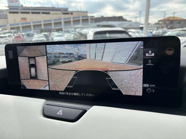 ＣＸ－６０ ３．３　ＸＤハイブリッド　エクスクルーシブ　モダン　ディーゼ　ＢＯＳＥ　ＥＴＣ　３６０°カメラ　純正ナビ　白革シート　衝突軽減ブレーキ　ＬＥＤライト　追従式クルコン　地上デジタル　シートエアコン　サイドカメラ　ＥＴＣ　アルミホイール　横滑り防止装置　パワーシート（12枚目）